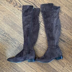 COPY - Brown over the knee boots